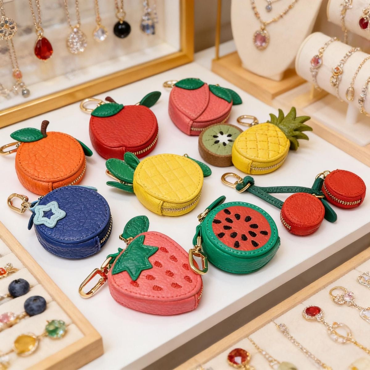 Fruit bag charms