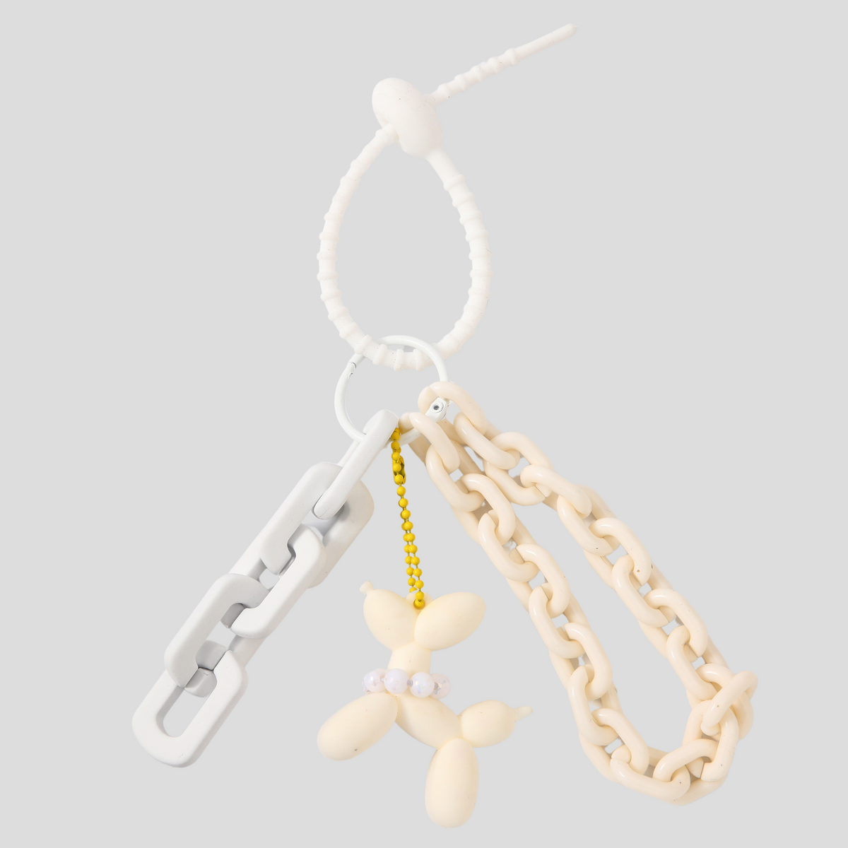 BUBBLE DOG BAG CHARM