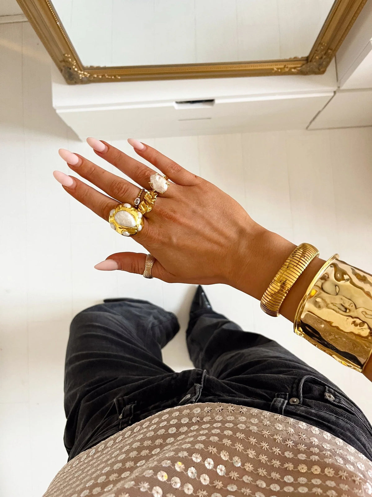 ANILLO DE MEGA PERLA