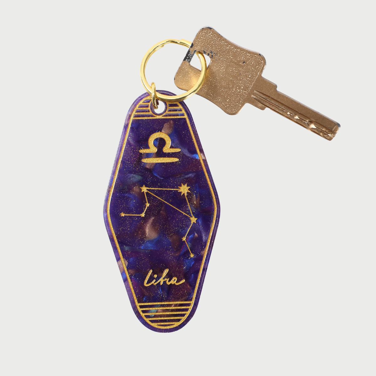 LIBRA KEYCHAIN