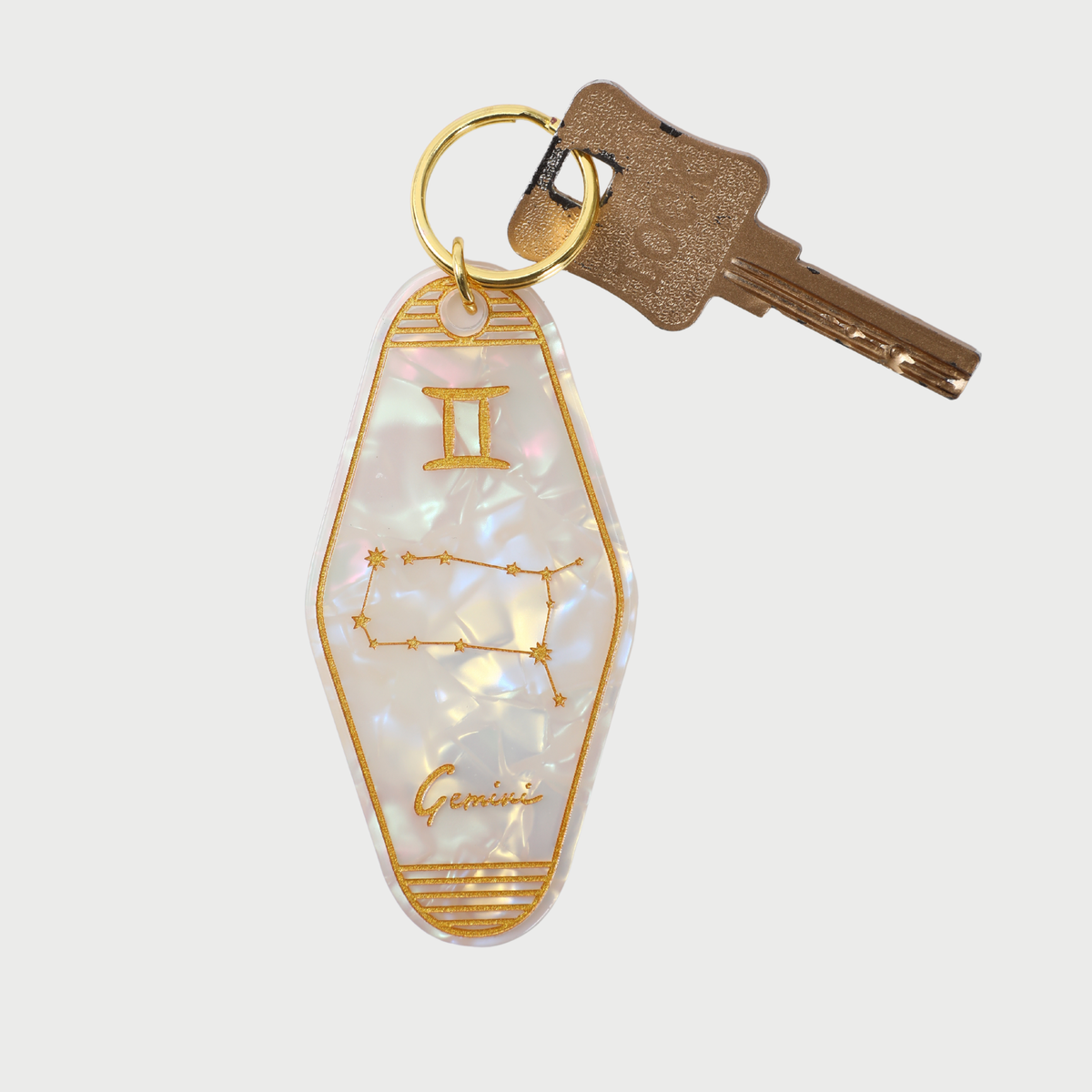 GEMINI KEYCHAIN