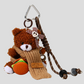 TEDDY BEAR BAG CHARM