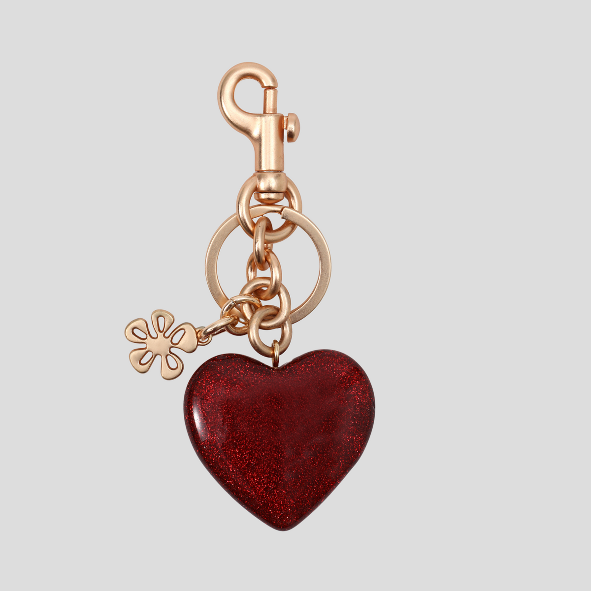HEART BAG CHARM