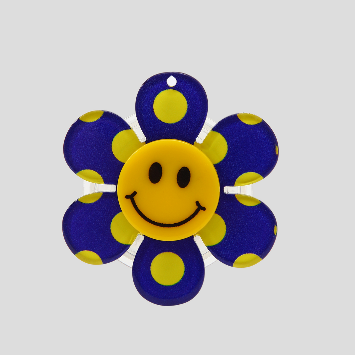 SOPORTE PARA TELÉFONO CON FLORES