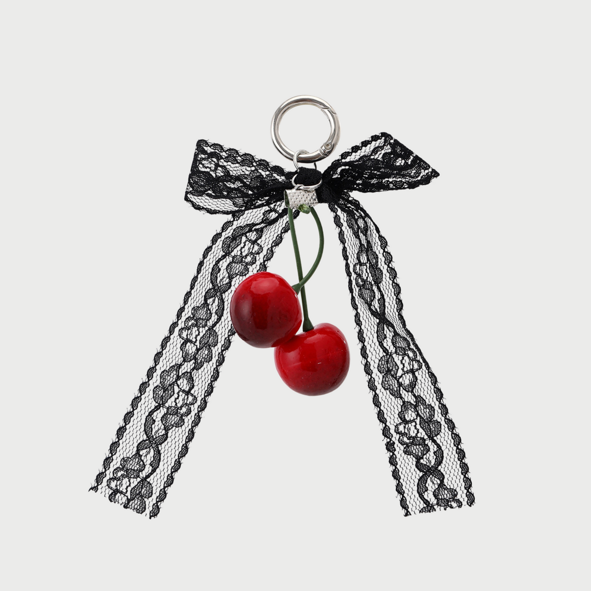 Charm de encaje de cereza