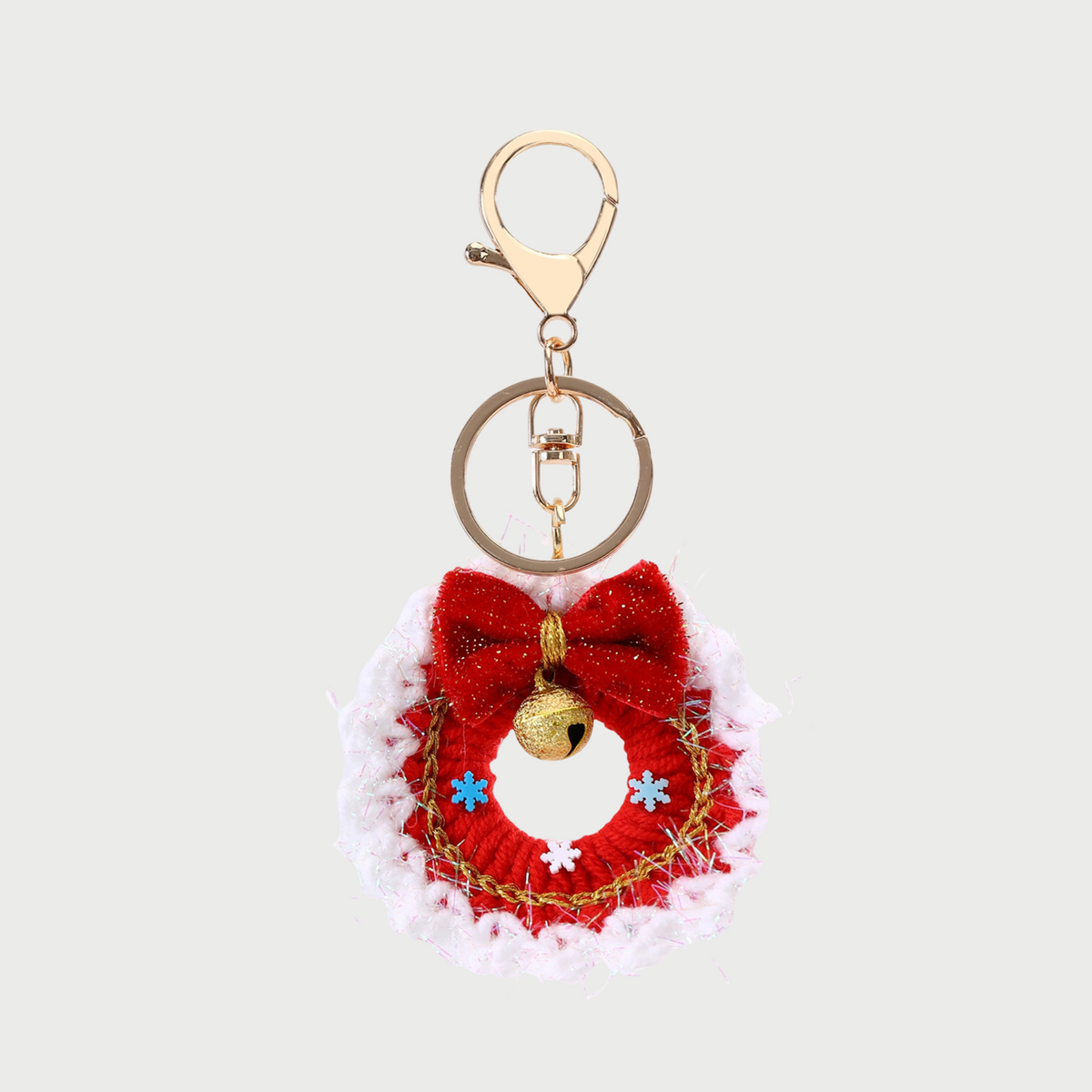 XMAS WREATH BAG CHARM