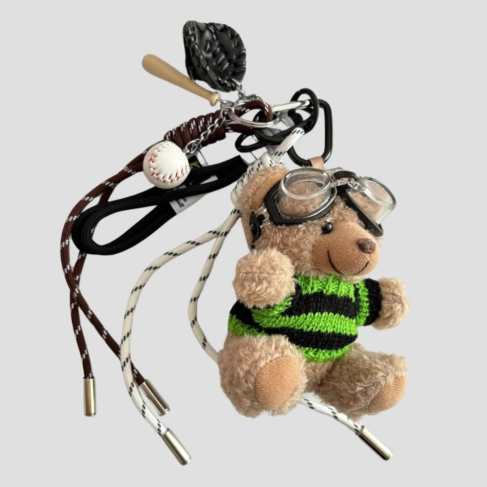 SET DE DIJES PARA BOLSO DE OSITO