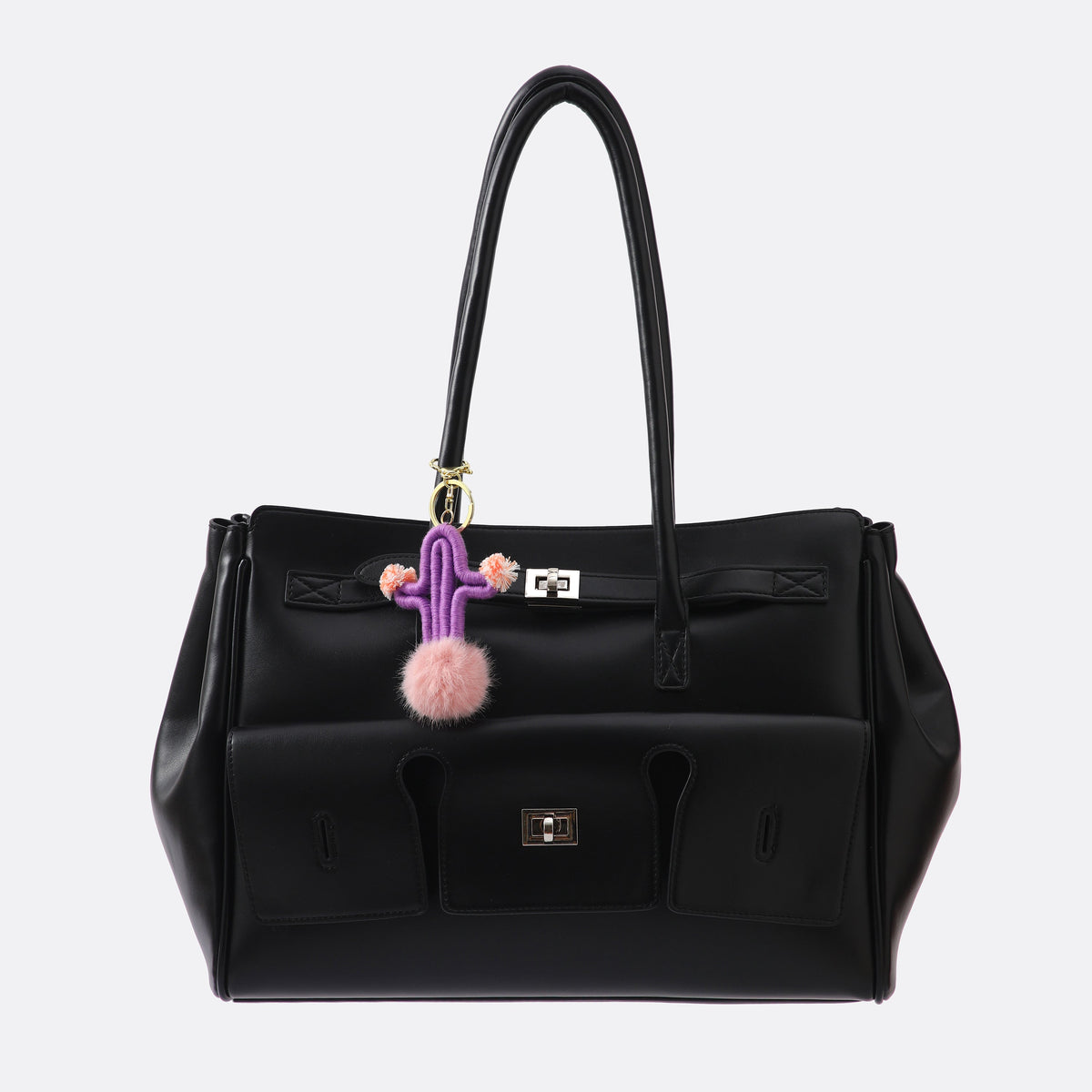 Charm para bolso de cactus