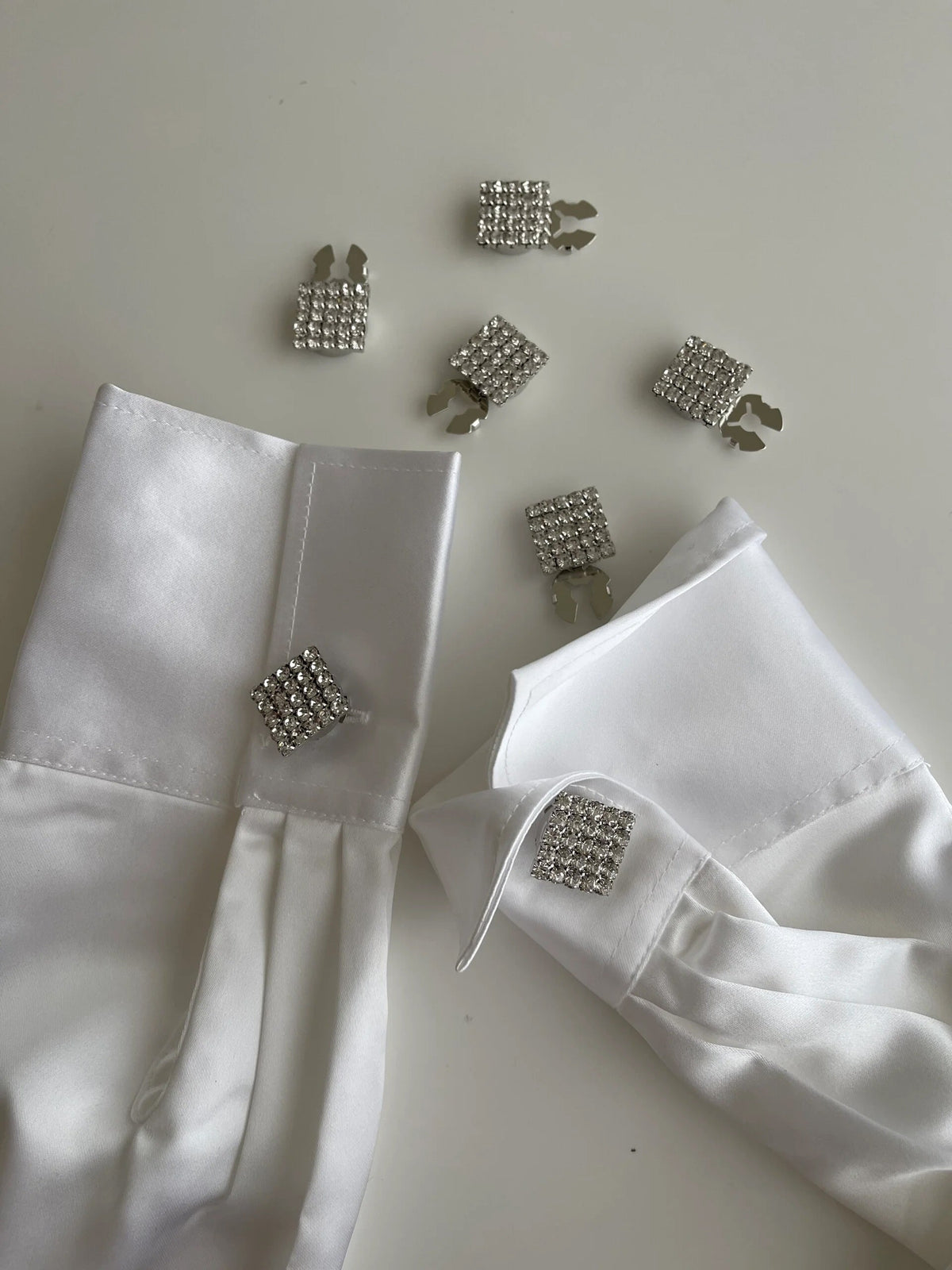 RHINESTONE BUTTON COVERS