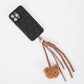 TEDDY PHONECHARM BROWN MIX
