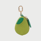 LEATHER PEAR CHARM
