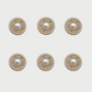 BUTTON COVERS WHITE