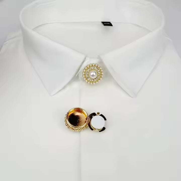 BUTTON COVERS WHITE